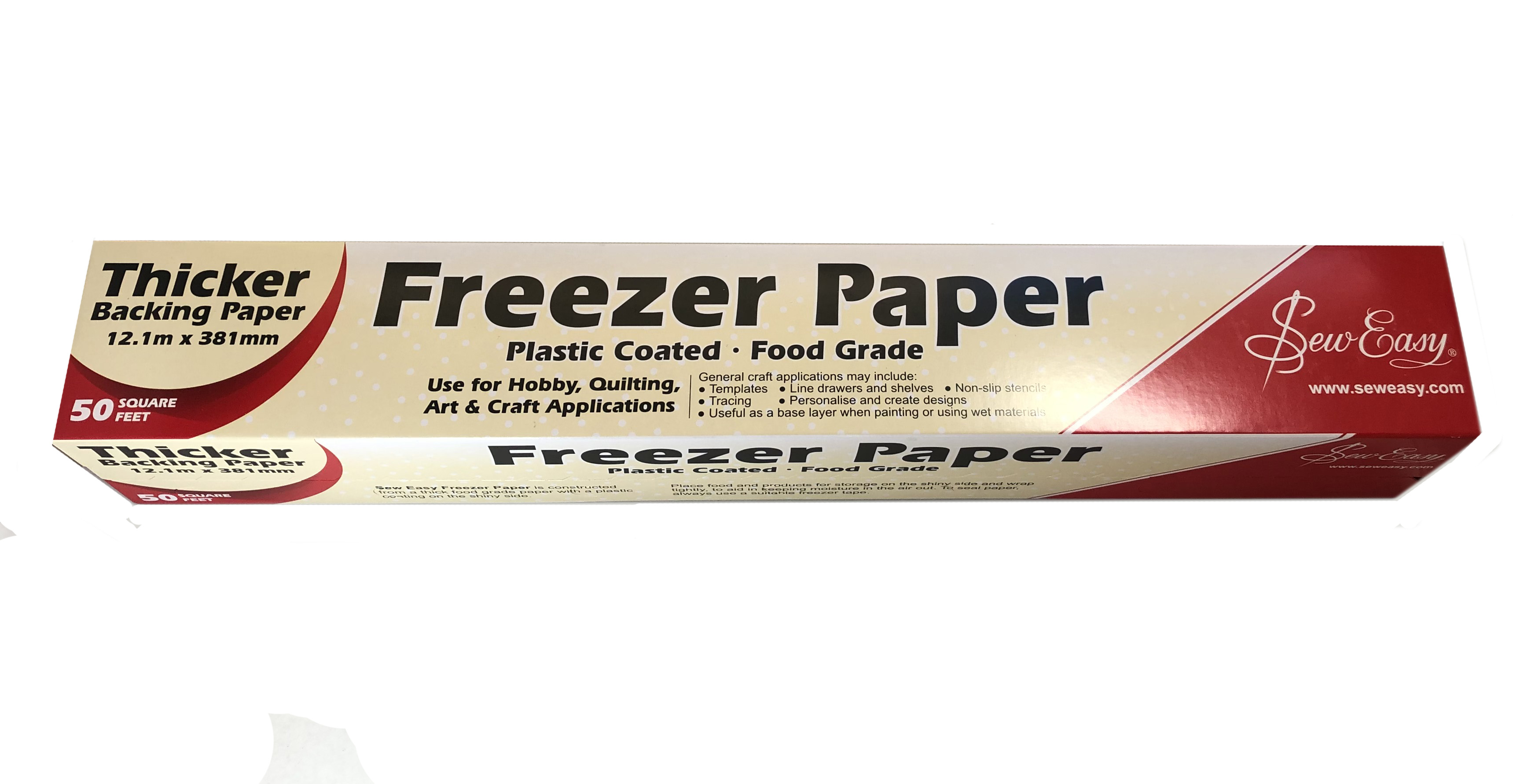 Sew Easy Freezer Paper 50ft